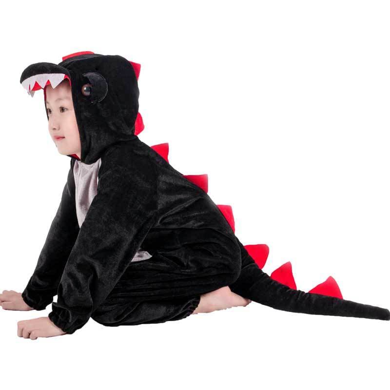 Cute Kids Dinosaur Kigurumi Costume: Cosplay Boys Child