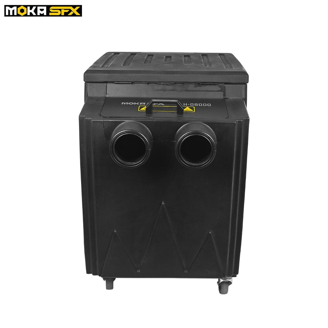 MOKA DMX 6000W Dry Ice Fog Machine Super Dual Output Remote Control Low Lying Fog Machine Professional for Wedding Stage Show
