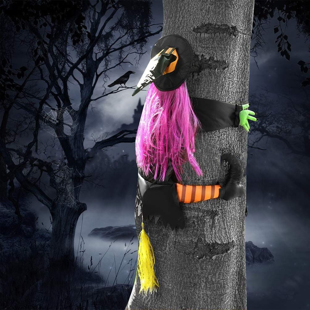 New Halloween Witch Doll: Courtyard Crashing Into Tree