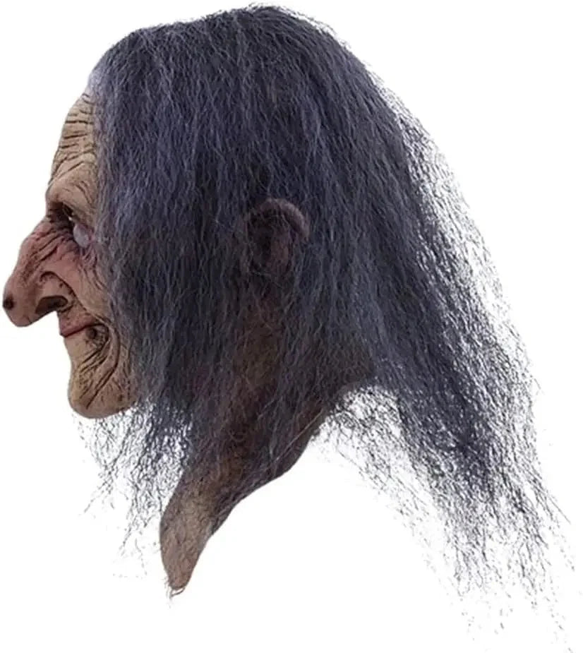 Halloween Mask, Witch Masks, Old Witch Masks, Happy Witch Masks. Witches Line, Cosplay, One Size Latex Masks, Halloween Mask